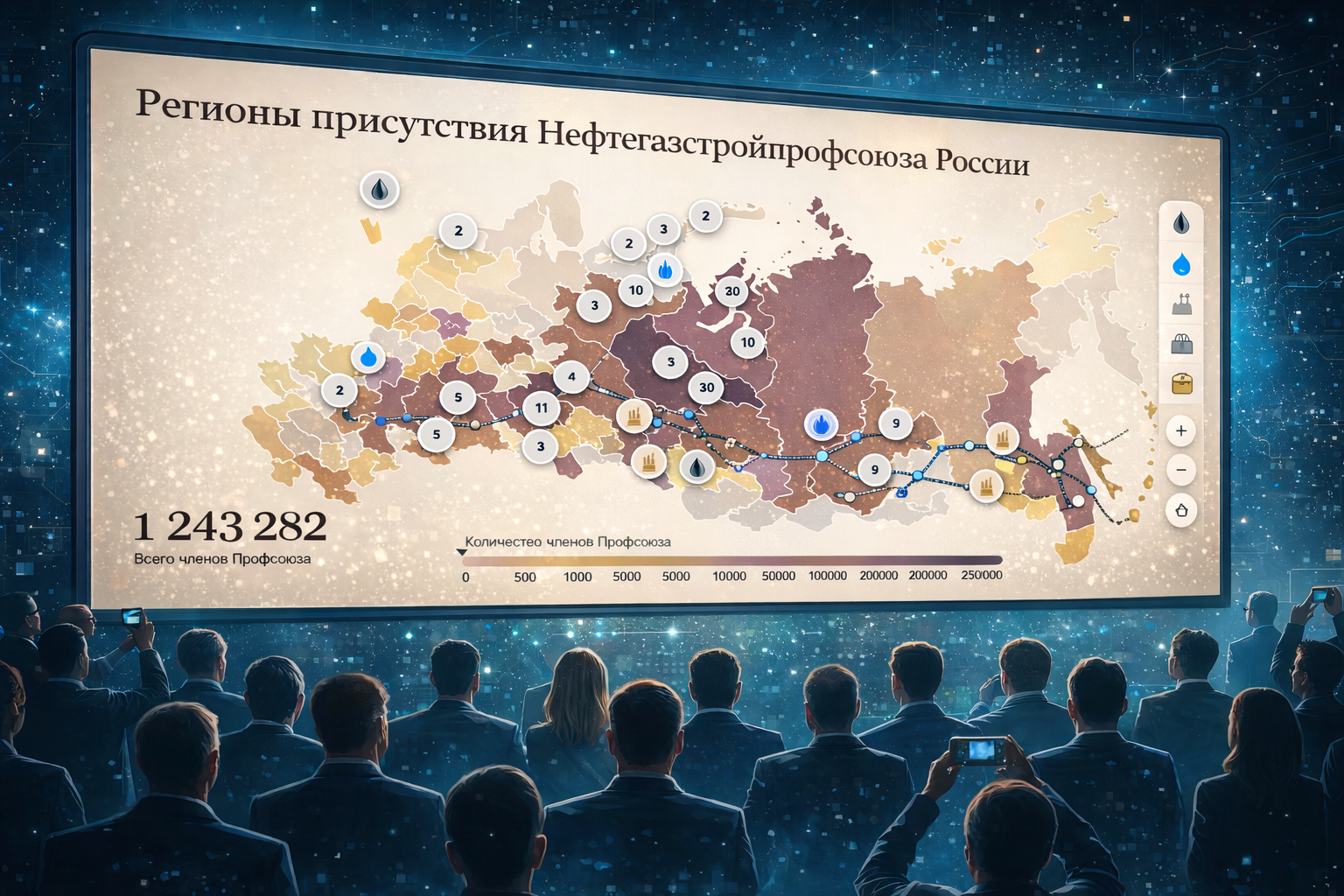 Интерактивная карта РФ